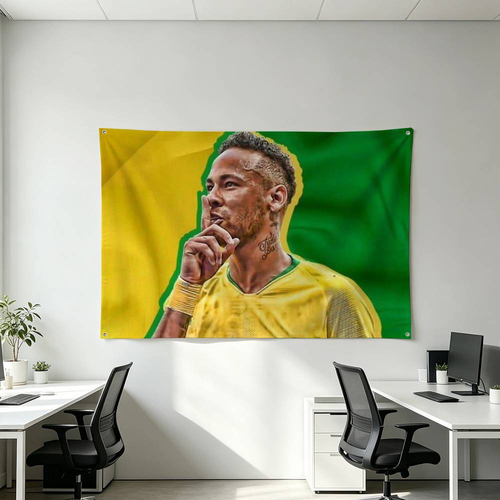 Neymar-R Fußball-Sport-S Flagg – Outdoor Sport Club Bewertung und Preis