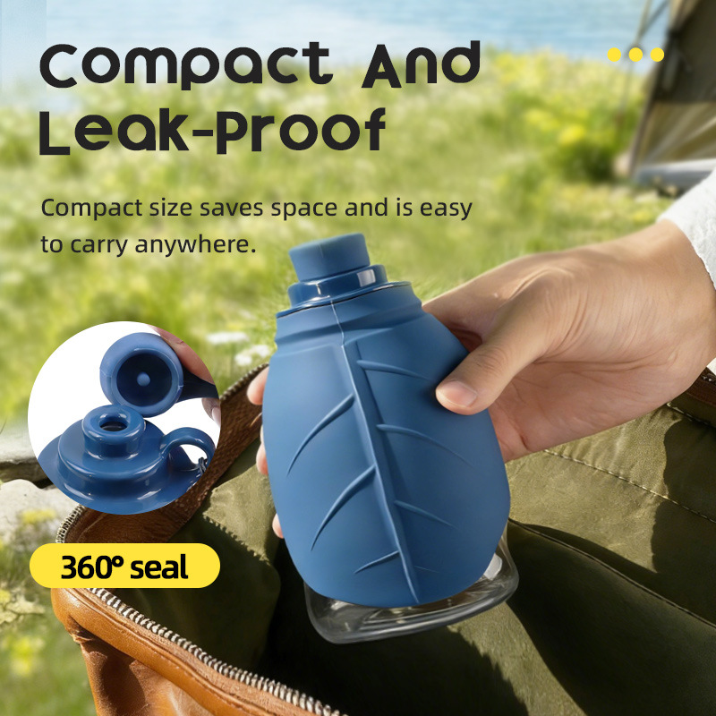 Tragbare Sport-Trinkflasche fü – Outdoor Sport Glass Water Bottle Bewertung und Preis